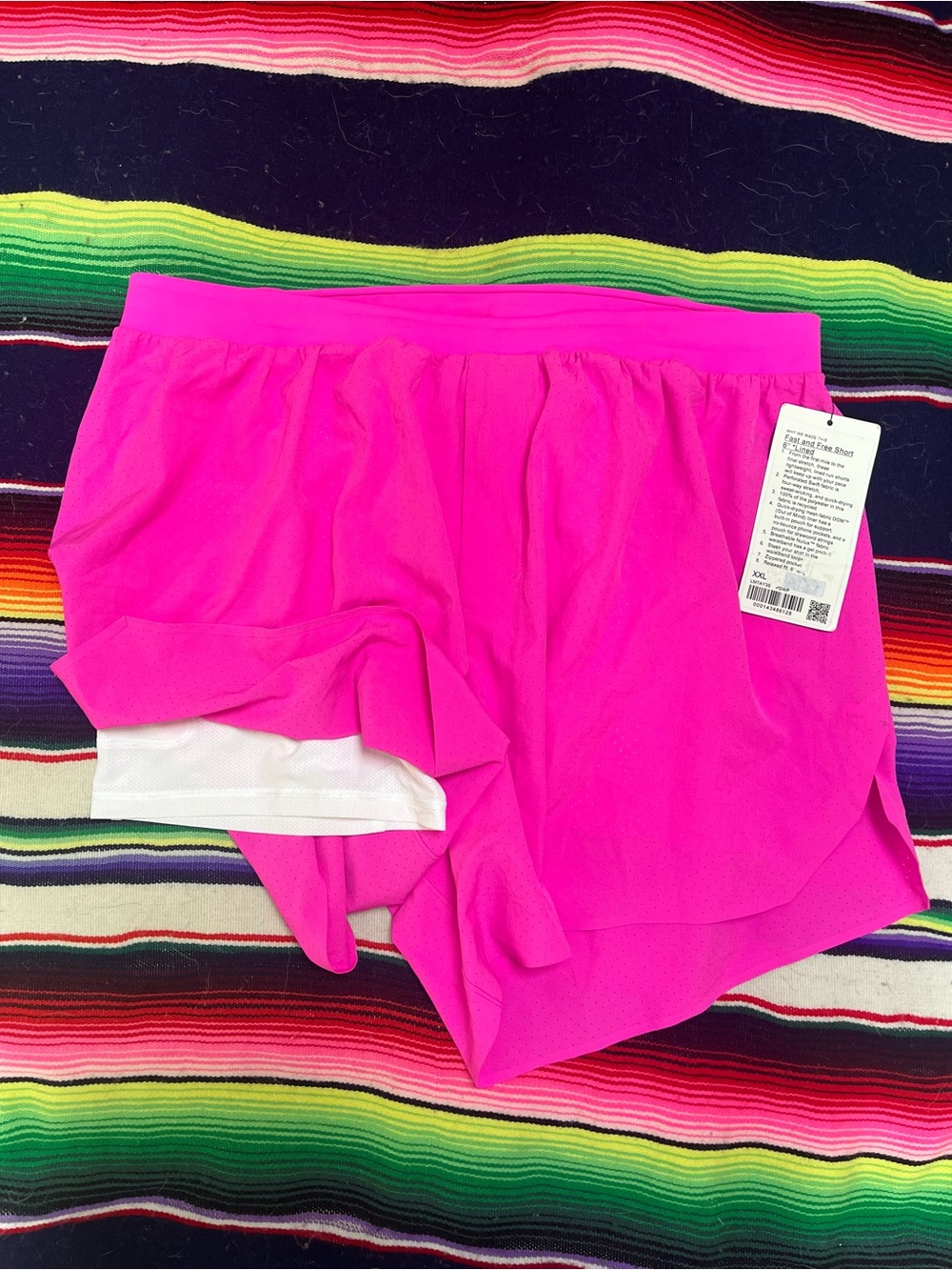 Lululemon fast and free 6” Running shorts